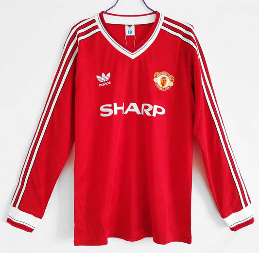 Manchester United 1986-1987 Home Kit - JerseyLegacy