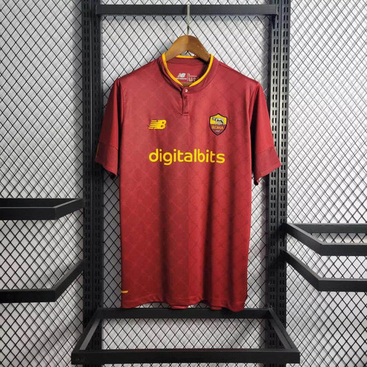 AS Roma 2022-2023 Home Kit - JerseyLegacy