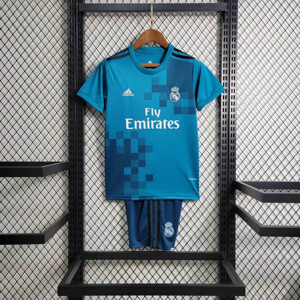 Real Madrid 17/18 Third Away Jersey Kids - JerseyLegacy