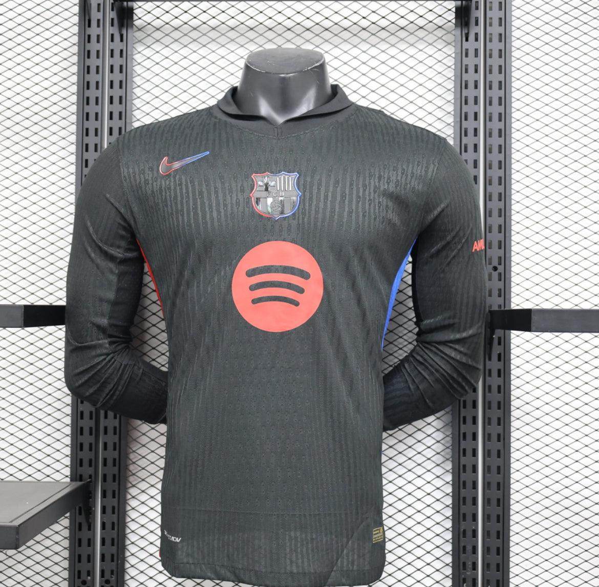 Barcelona 2024-2025 Away Kit Long Sleeve - JerseyLegacy