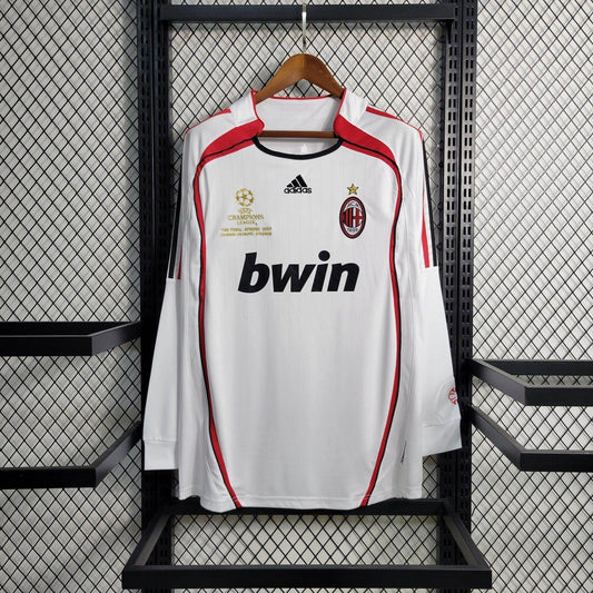 AC Milan 2007 UCL Long Sleeve Away Kit - JerseyLegacy