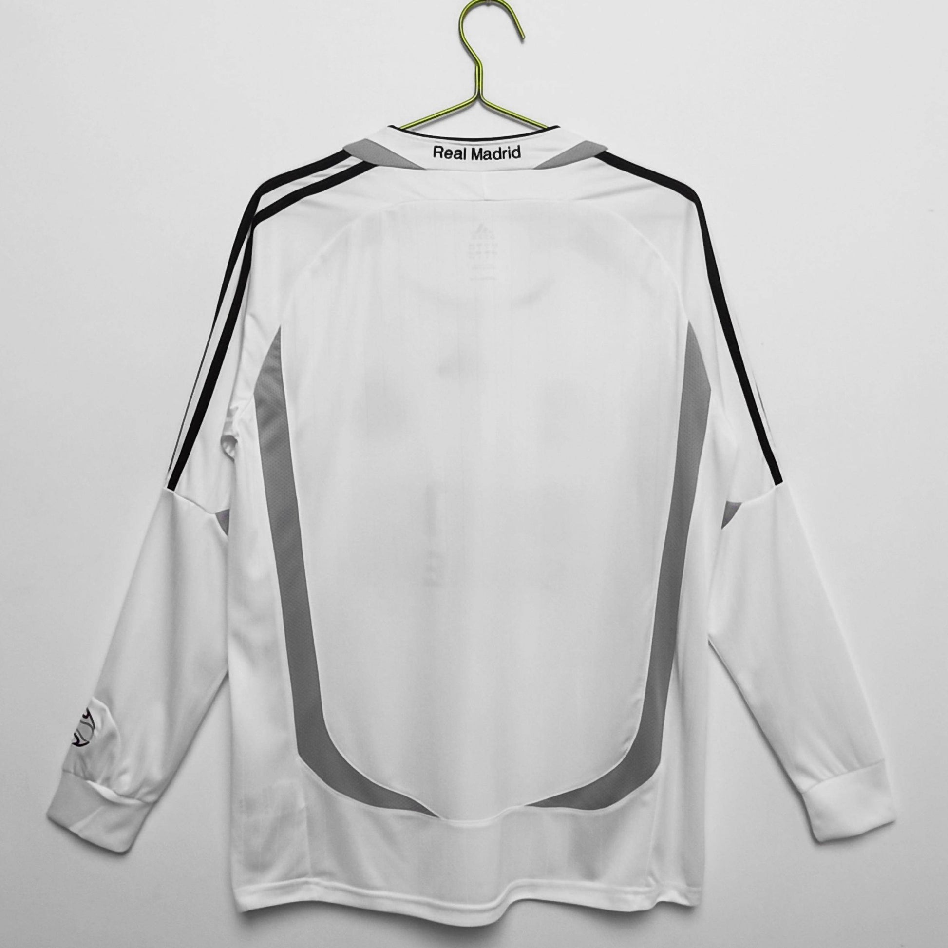 Real Madrid 2006-2007 Long Sleeve Home Kit - JerseyLegacy