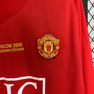 Manchester United 2007-2008 Home Kit - JerseyLegacy