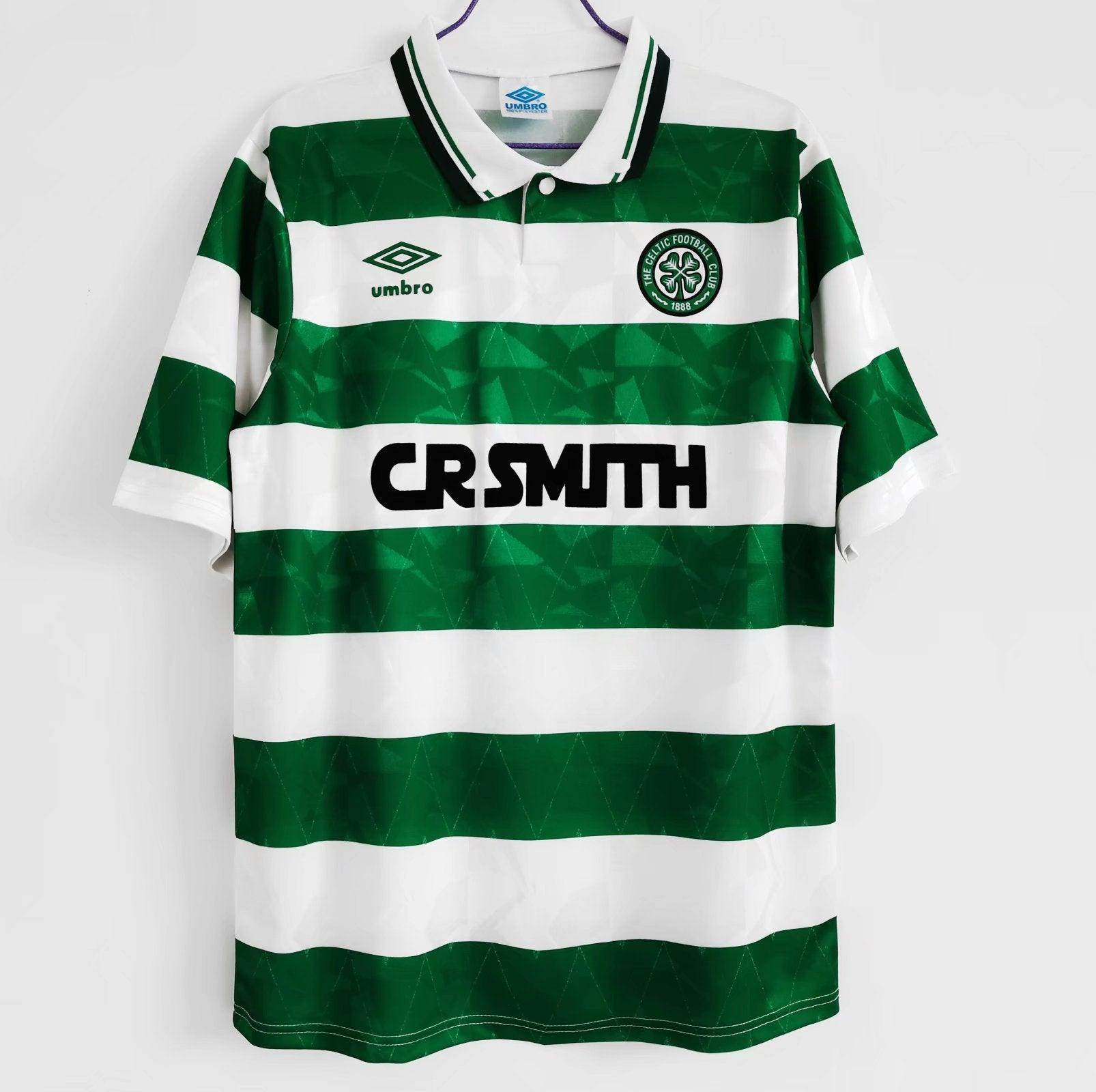 Celtic FC 1991-1992 Home Kit - JerseyLegacy