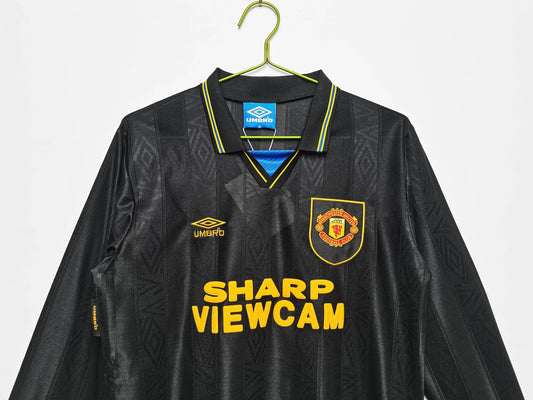 Manchester United 1993-1995 Long Sleeve Away Kit - JerseyLegacy