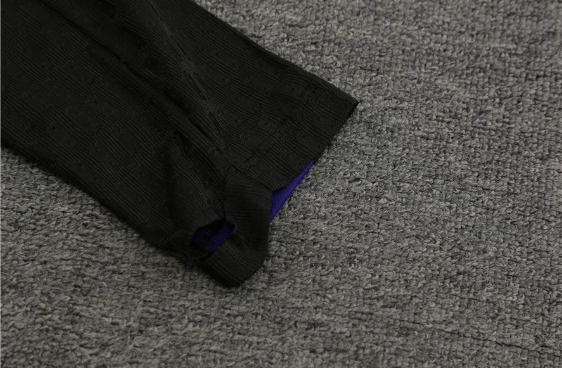Barcelona Black Tracksuit IV - JerseyLegacy