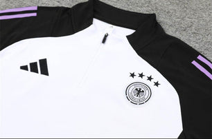 Germany Black and White Tracksuit III - JerseyLegacy