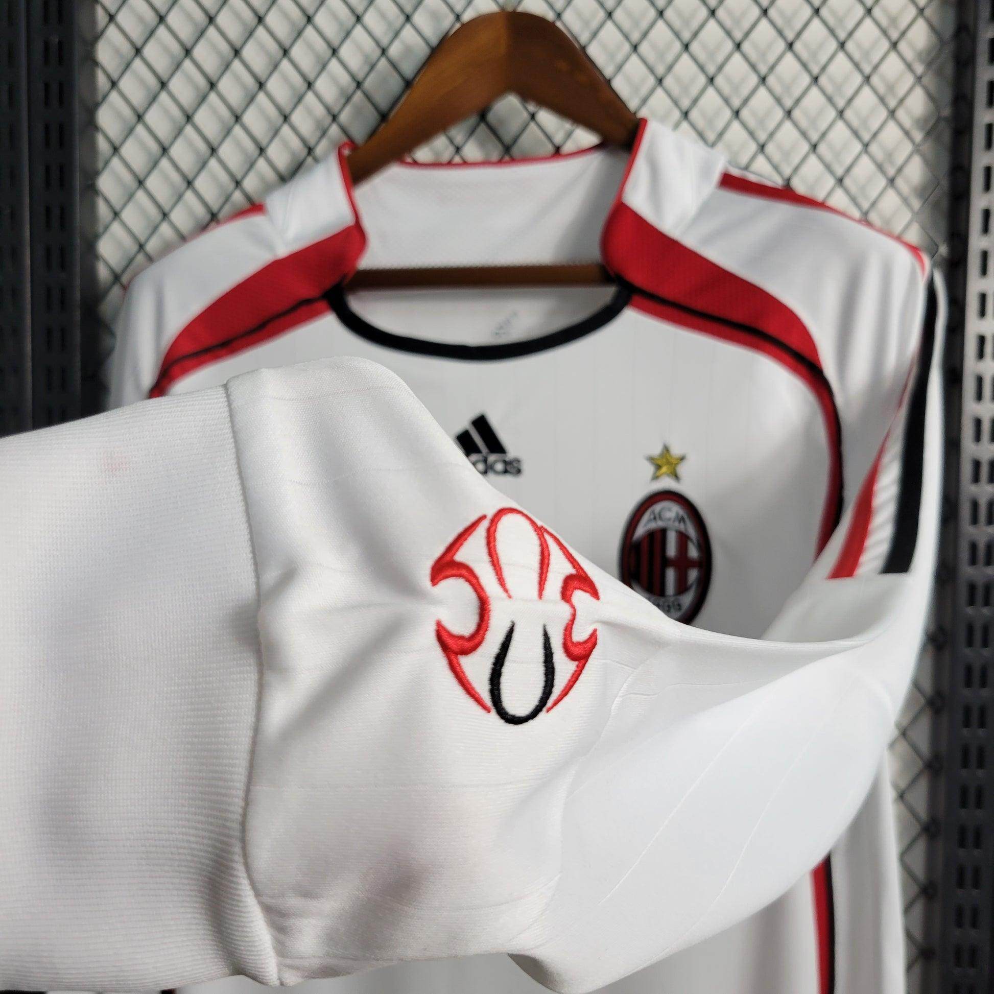 AC Milan 2007 UCL Long Sleeve Away Kit - JerseyLegacy