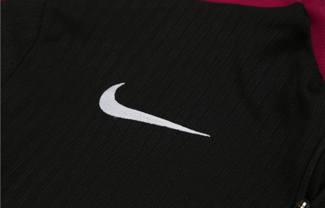 Barcelona Black Tracksuit IV - JerseyLegacy