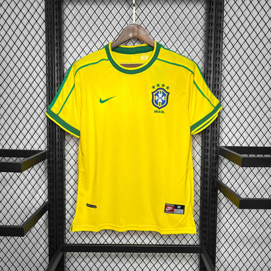 Brazil 1998-1999 Home Kit - JerseyLegacy