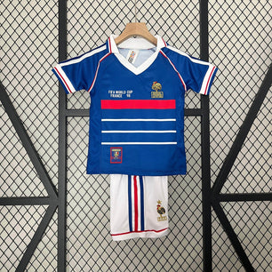 France 1998 Home Jersey Kids - JerseyLegacy