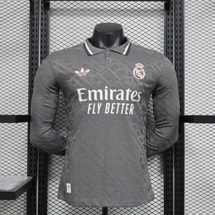 Real Madrid 2024-2025 Third Kit Long Sleeve - JerseyLegacy