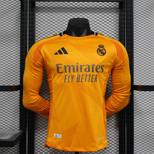 Real Madrid 2024-2025 Away Kit Long Sleeve - JerseyLegacy