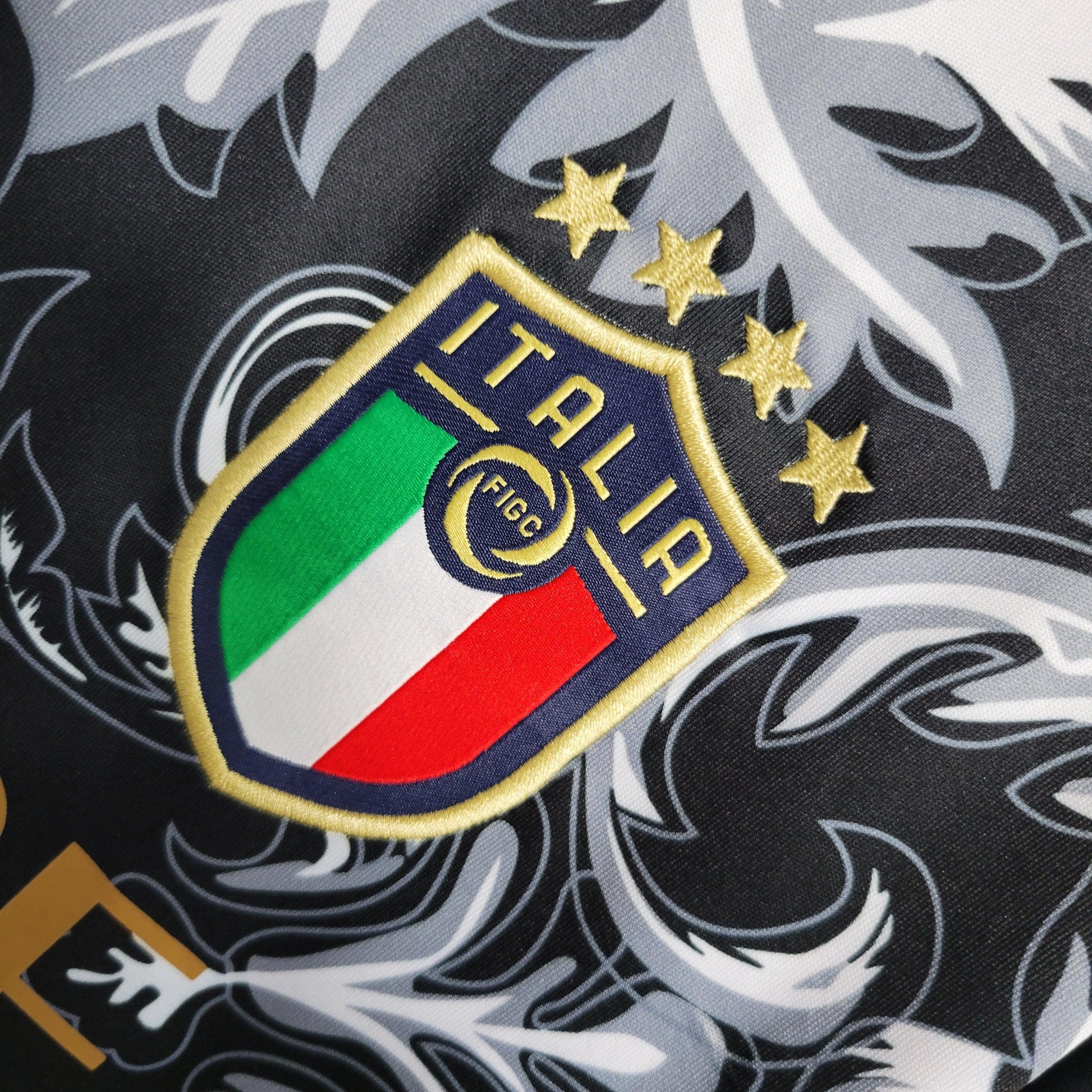 Italy "Versace" Special Black Kit - JerseyLegacy