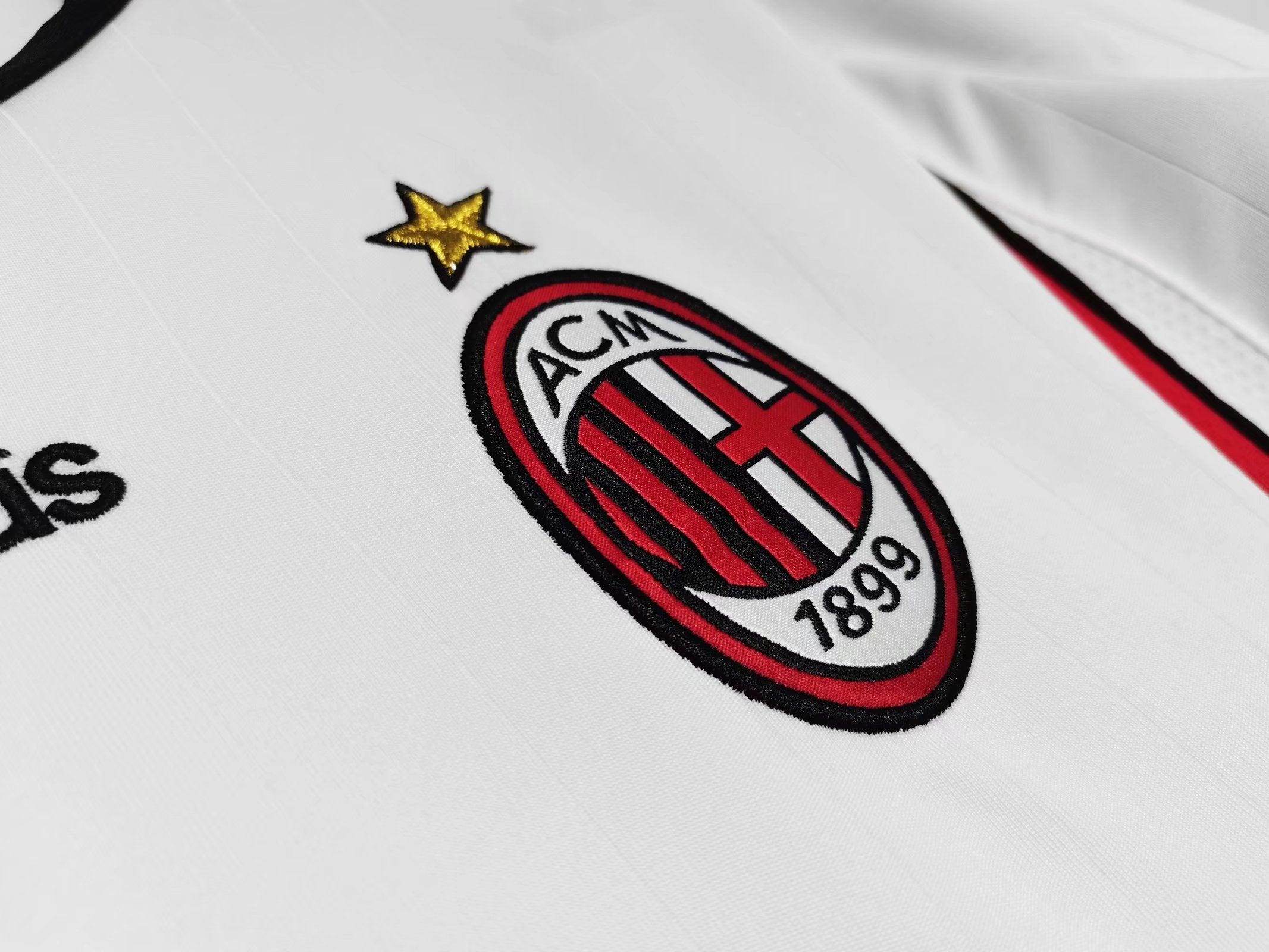 AC Milan 2007-2008 Long Sleeve Away Kit - JerseyLegacy