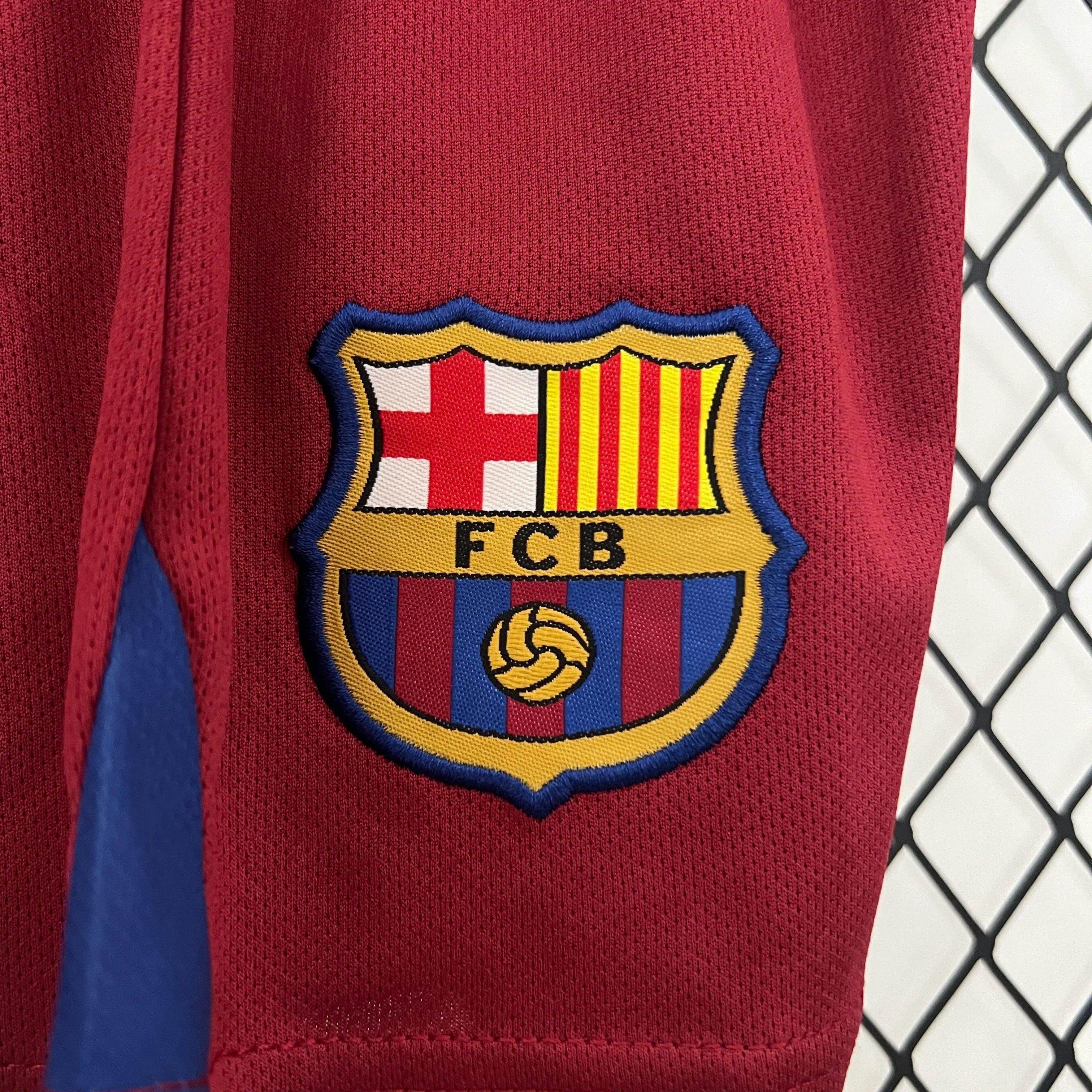 Barcelona 05/06 Home Jersey Kids - JerseyLegacy