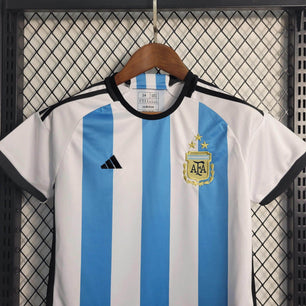 Argentina 2022 World Cup Home Jersey Kids - JerseyLegacy