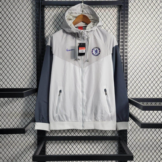 Chelsea Windbreaker Jacket 23/24 - White - JerseyLegacy