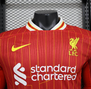 Liverpool 2024-2025 Home Kit Long sleeve - JerseyLegacy