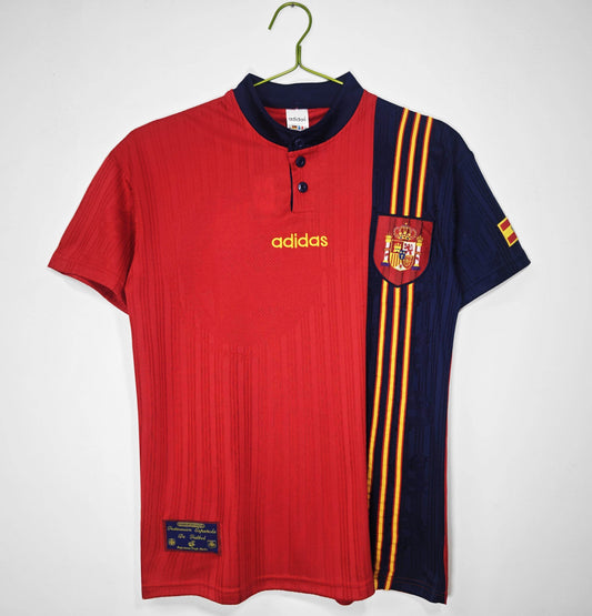 Spain 1996-1997 Home Kit - JerseyLegacy