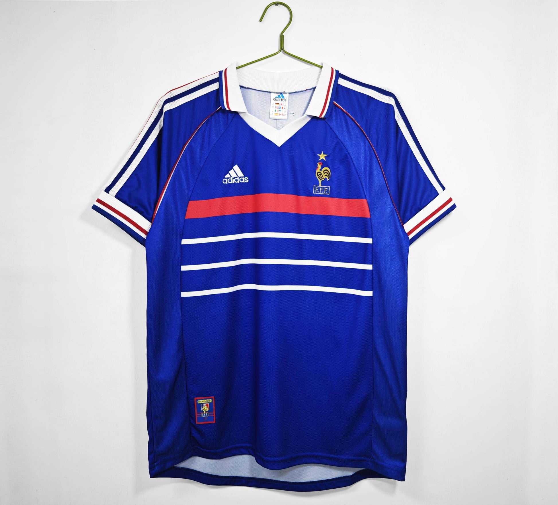 France 1998-1999 Home Kit - JerseyLegacy