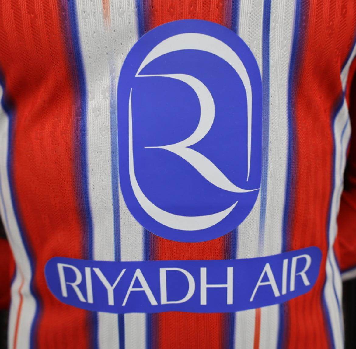 Atletico Madrid 2024-2025 Home Kit Long Sleeve - JerseyLegacy