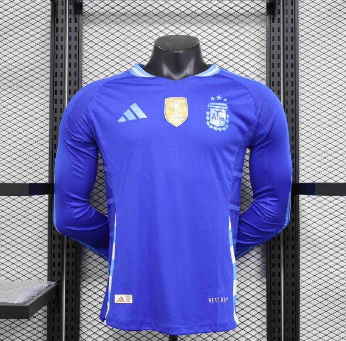 Argentina 2024-2025 Away Kit Long Sleeve - JerseyLegacy