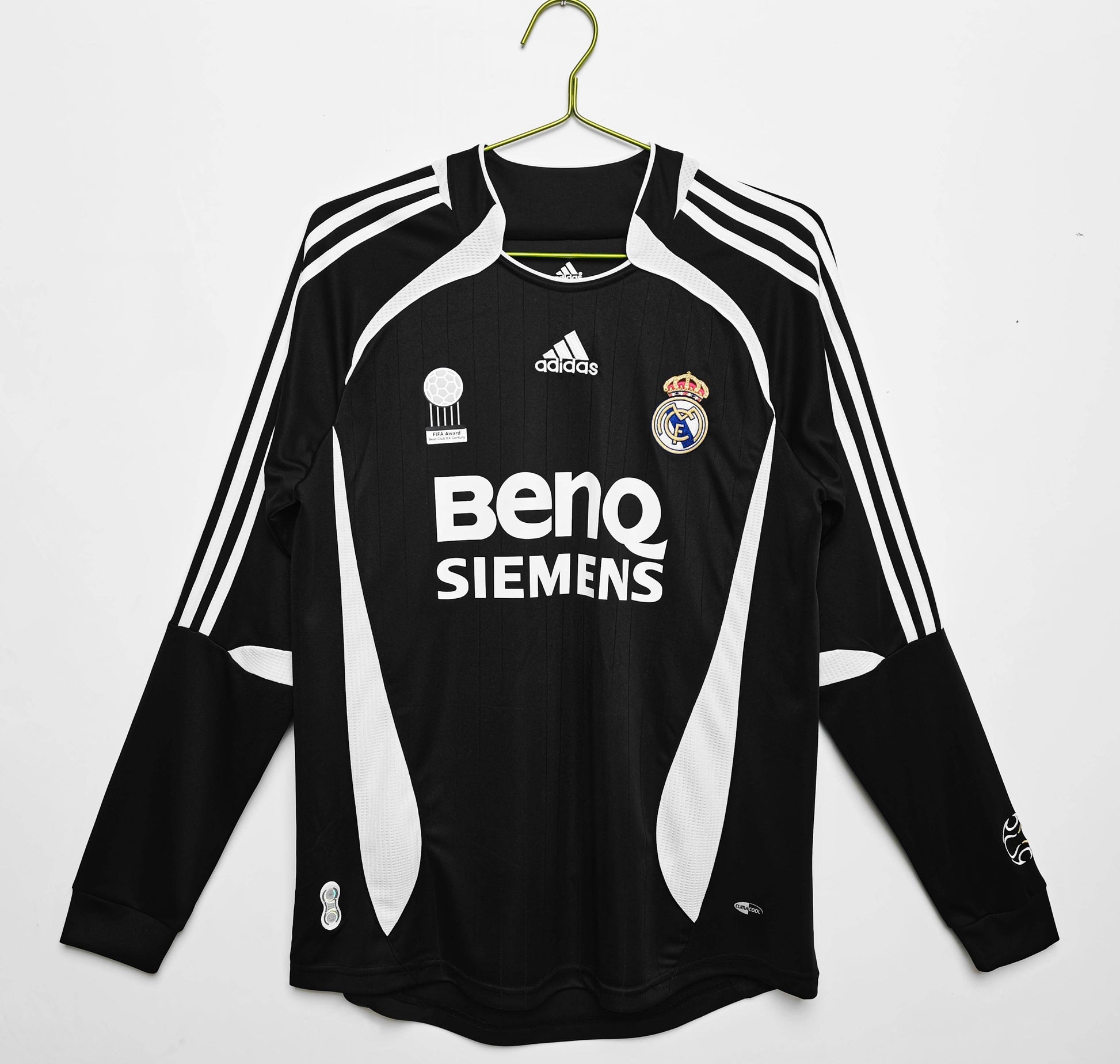 Real Madrid 2006-2007 Long Sleeve Away Kit - JerseyLegacy