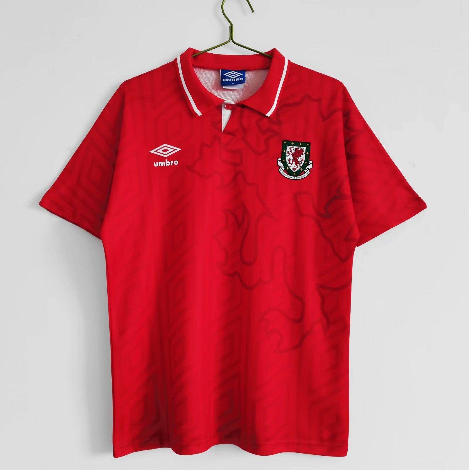 Wales 1996-1998 Home Kit - JerseyLegacy