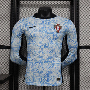 Portugal 2024-2025 Away Kit Long Sleeve - JerseyLegacy