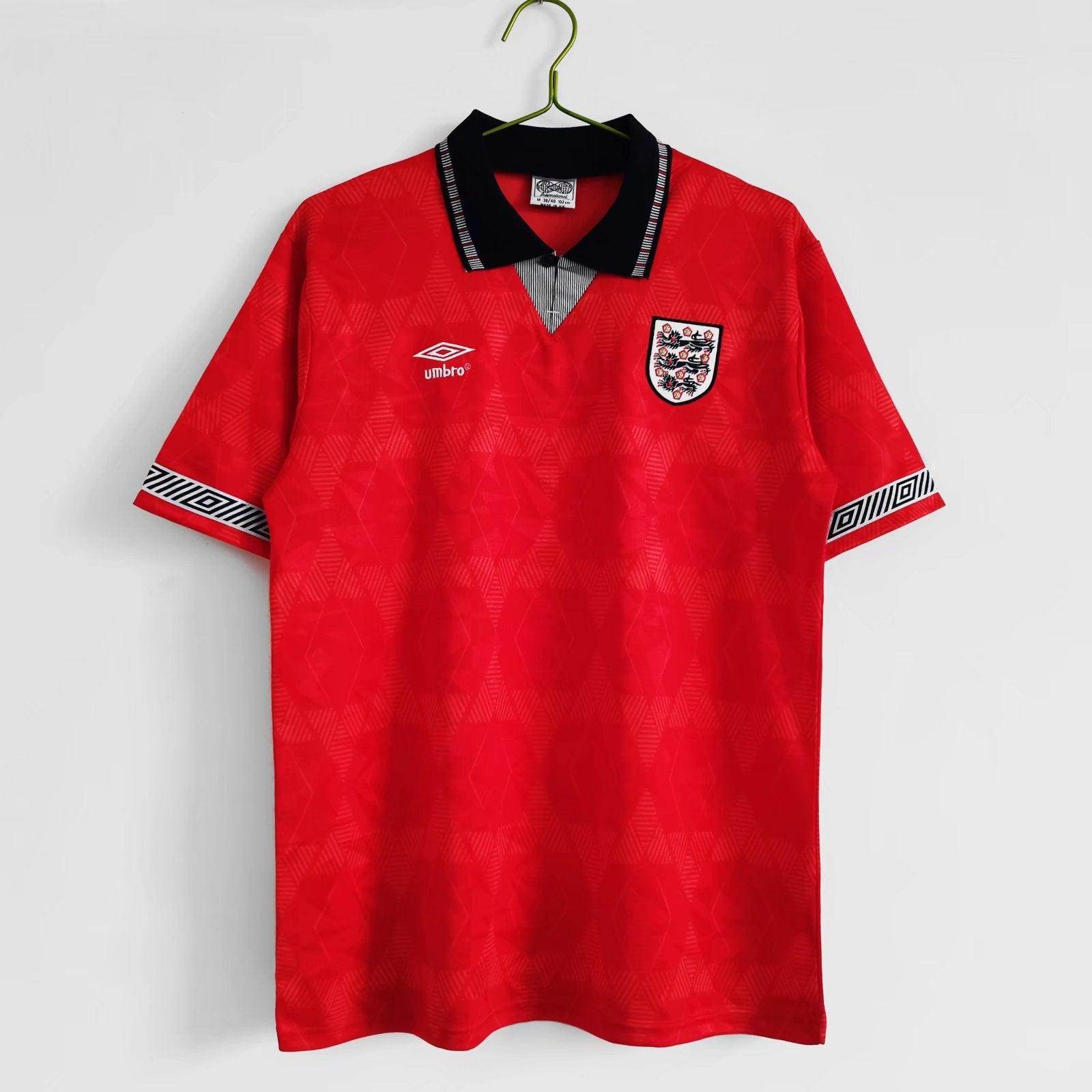 England 1991-1992 Away Kit - JerseyLegacy