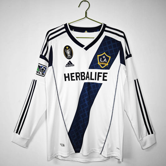 LA Galaxy 2011-2012 Long Sleeve Home Kit - JerseyLegacy