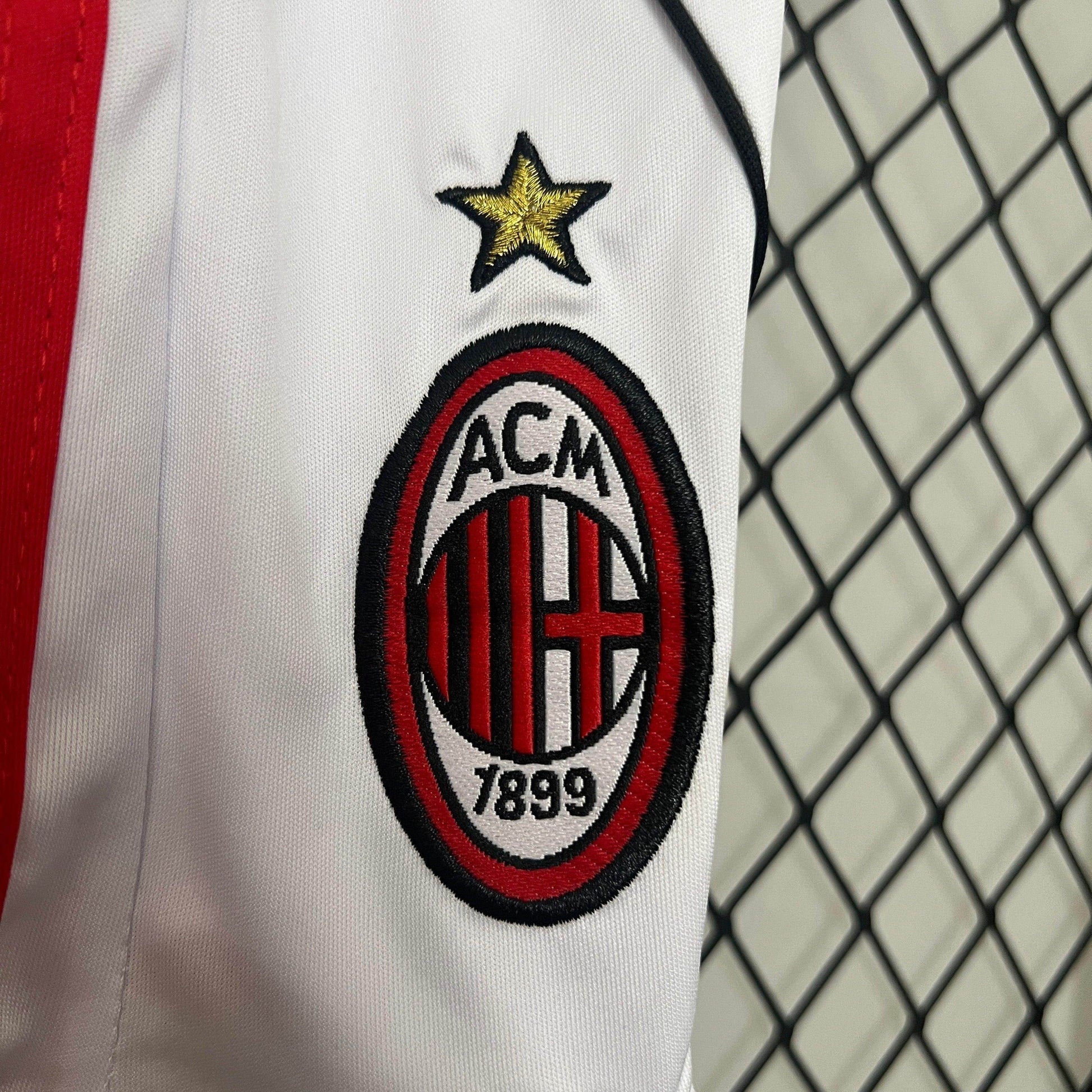 Ac Milan 06/07 Away Jersey Kids - JerseyLegacy