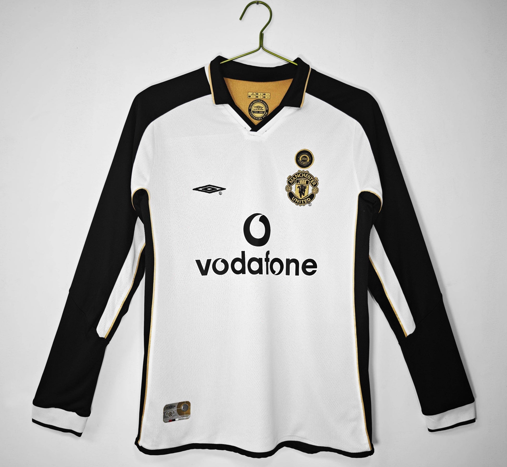 Manchester United 2001-2002 Long Sleeve Third Kit - JerseyLegacy