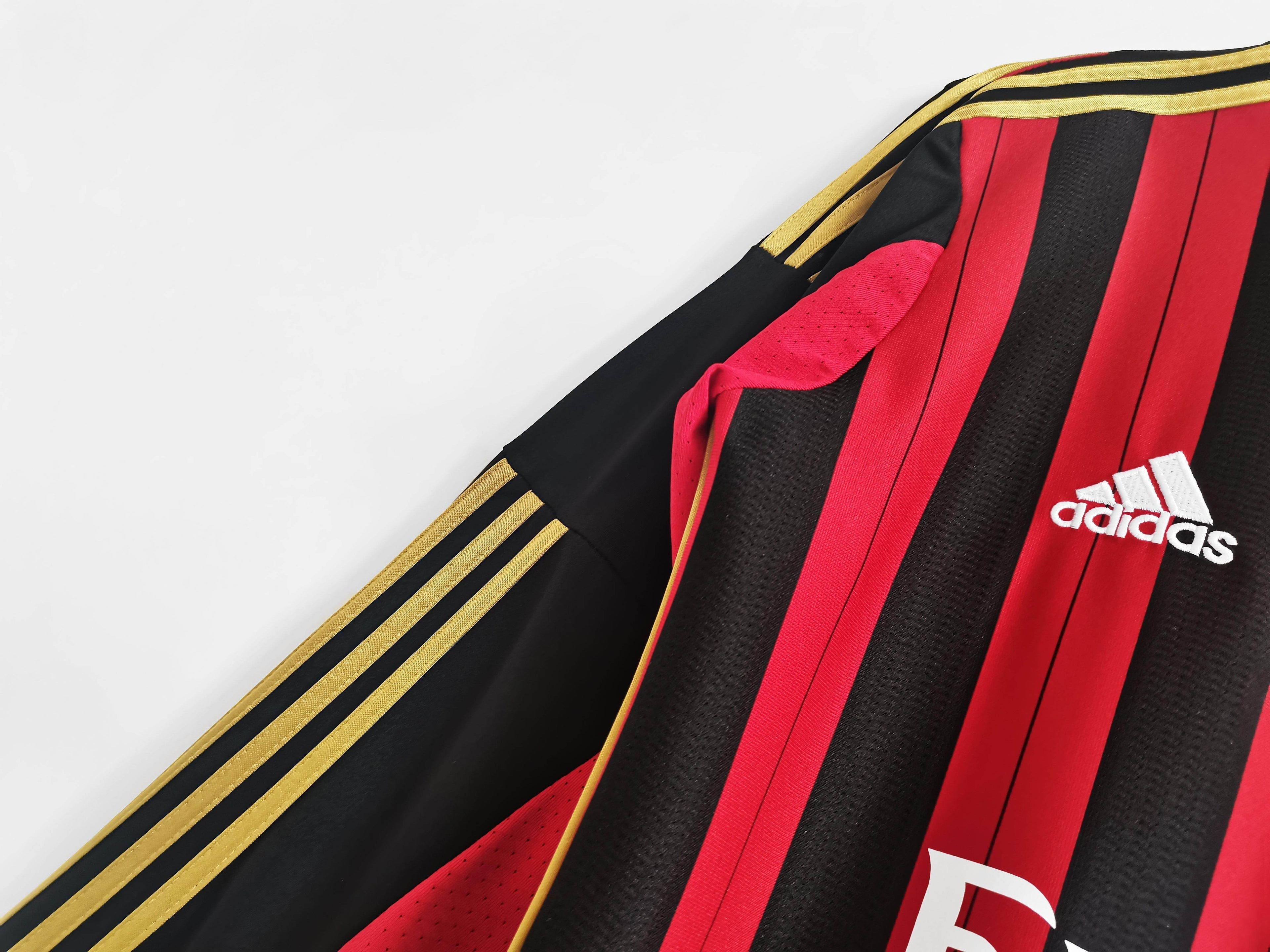 AC Milan 2013-2014 Long Sleeve Home Kit - JerseyLegacy