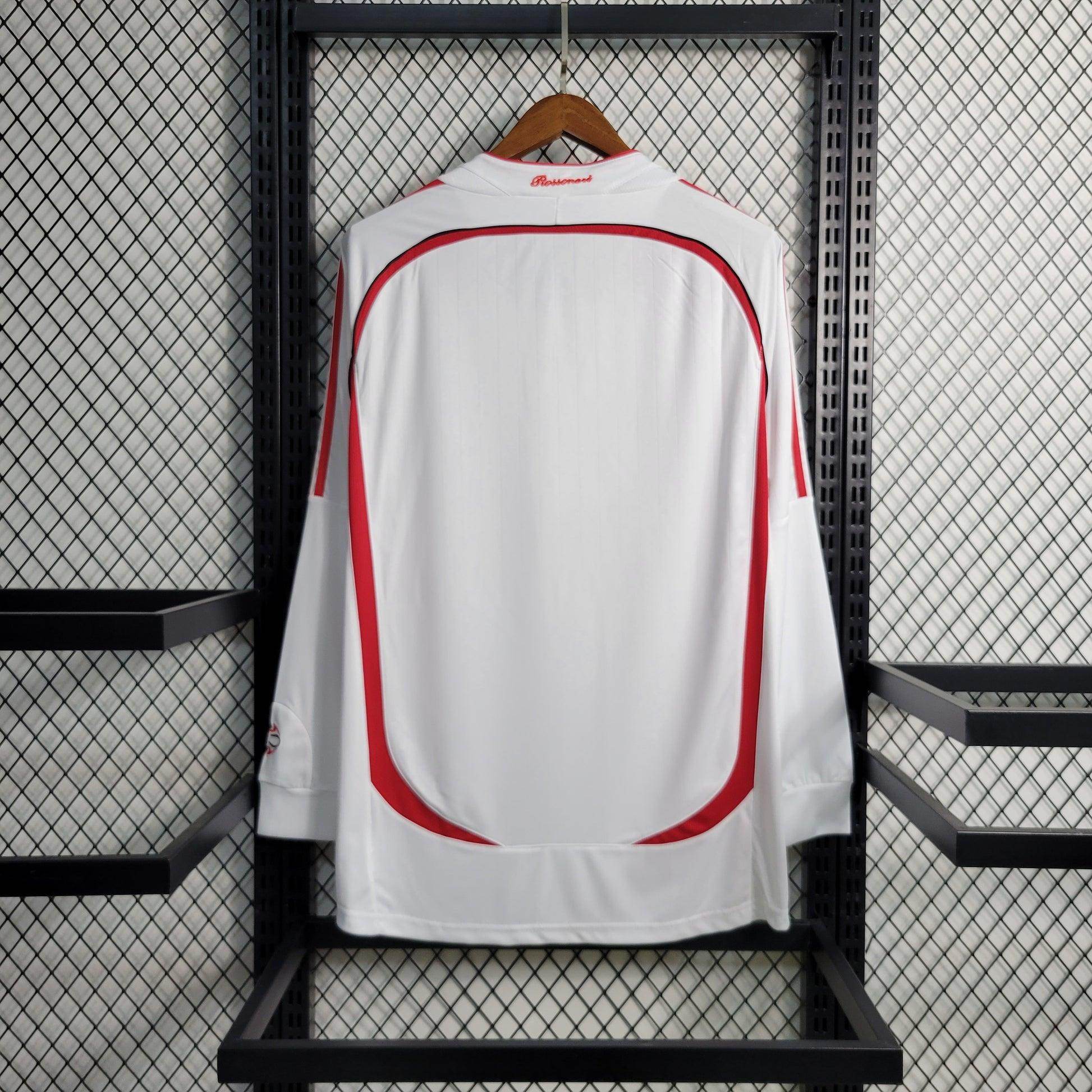 AC Milan 2007 UCL Long Sleeve Away Kit - JerseyLegacy