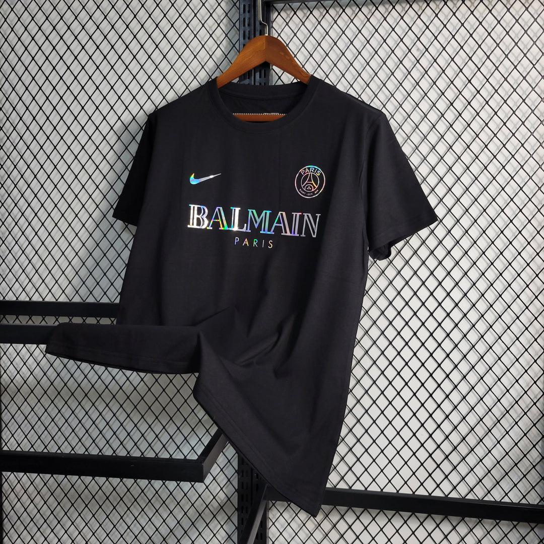 PSG "Balmain" Special Black Kit - JerseyLegacy