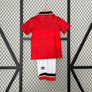 Manchester United Retro 94/96 Home Jersey Kids - JerseyLegacy