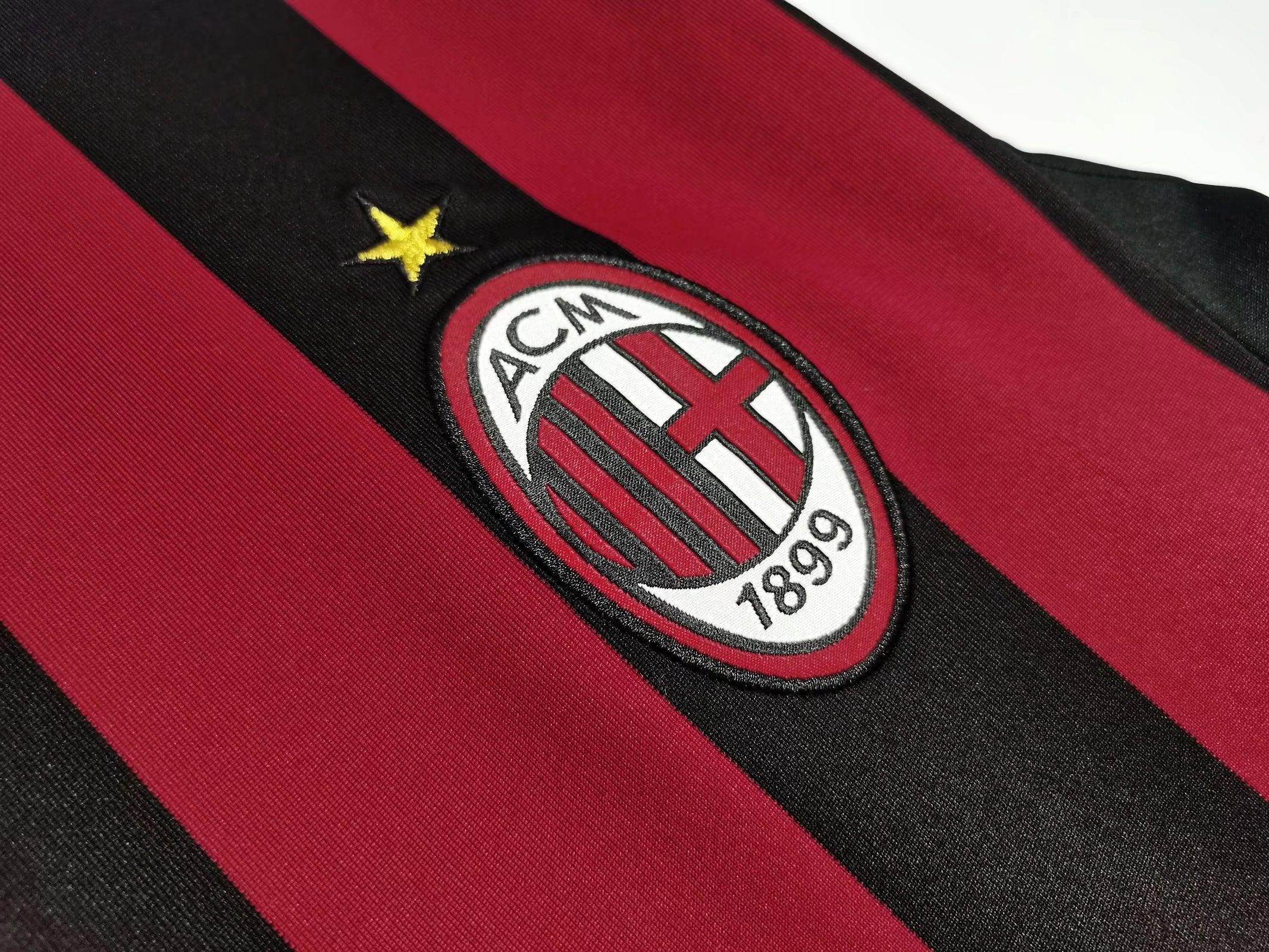 AC Milan 2008-2009 Home Kit - JerseyLegacy