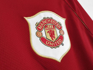 Manchester United 2006-2007 Long Sleeve Home Kit - JerseyLegacy