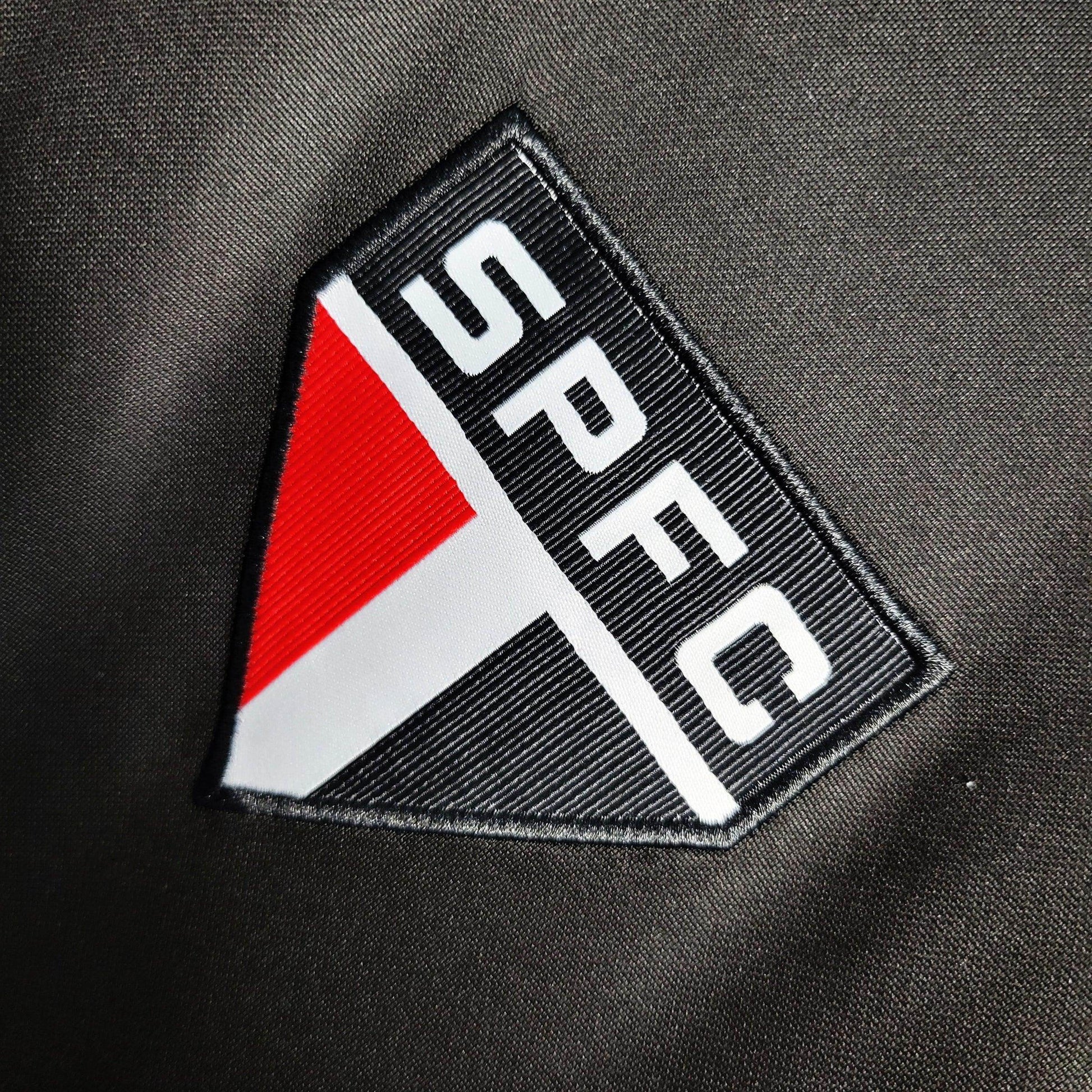 São Paulo Black Windbreaker Jacket 23/24 - JerseyLegacy