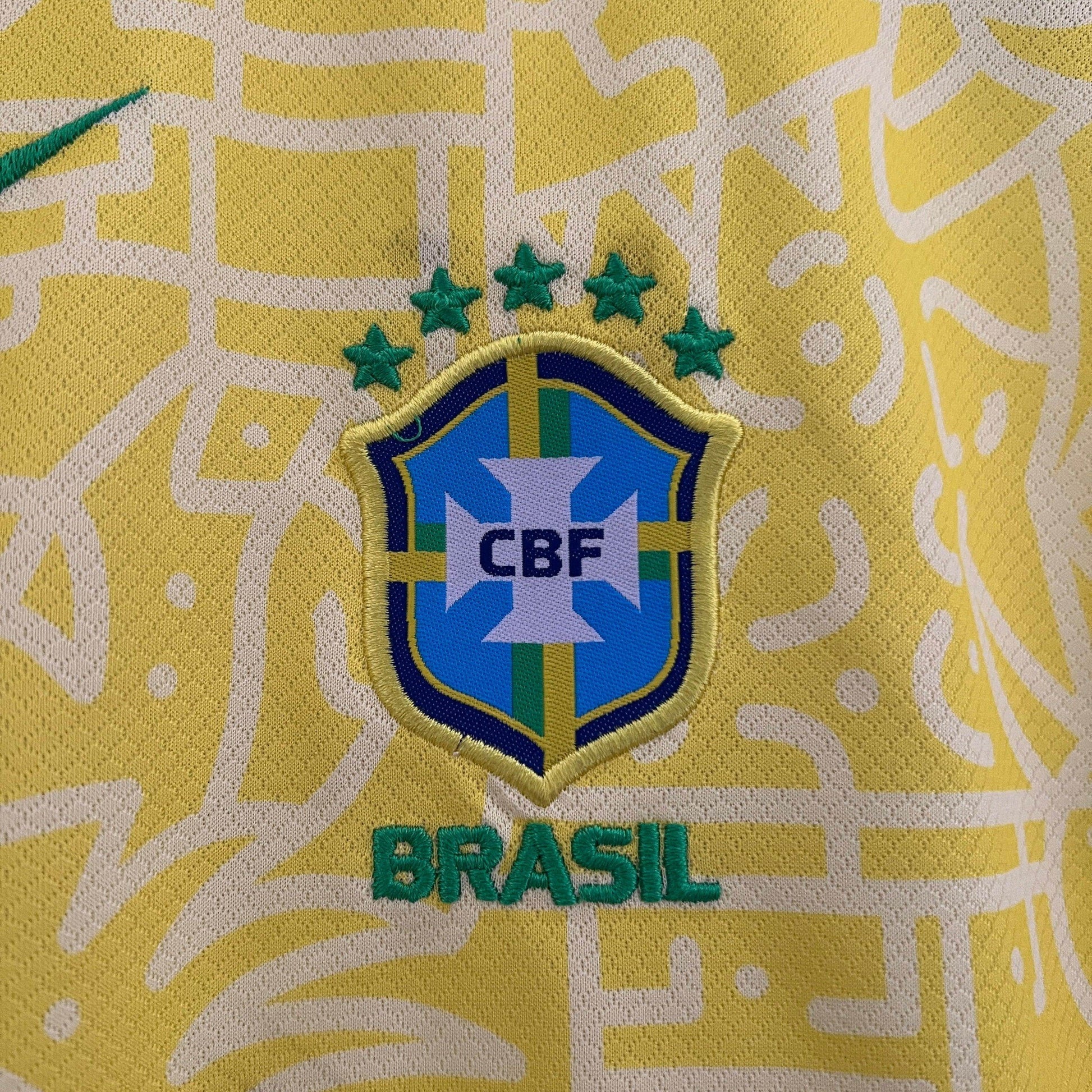 Brazil 2024 Home Jersey Kids - JerseyLegacy