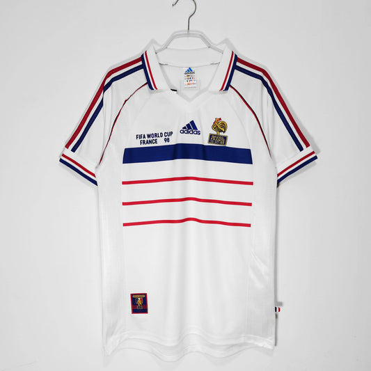 France 1998 World Cup Away Kit - JerseyLegacy