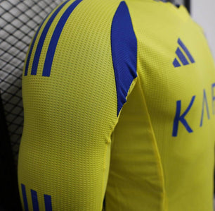 Al Nassr 2024-2025 Home Kit Long Sleeve - JerseyLegacy