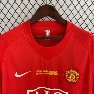 Manchester United 2007-2008 Home Kit - JerseyLegacy