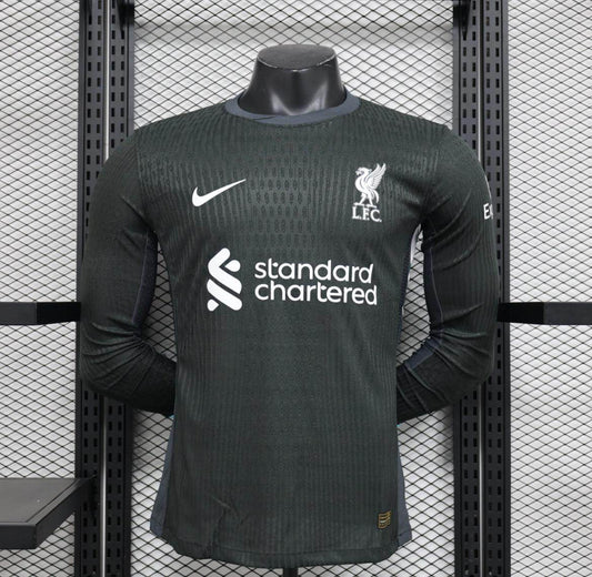 Liverpool 2024-2025 Away Kit Long Sleeve - JerseyLegacy