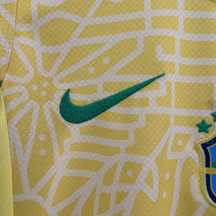 Brazil 2024 Home Jersey Kids - JerseyLegacy