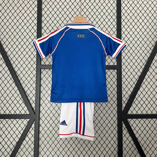 France 1998 Home Jersey Kids - JerseyLegacy