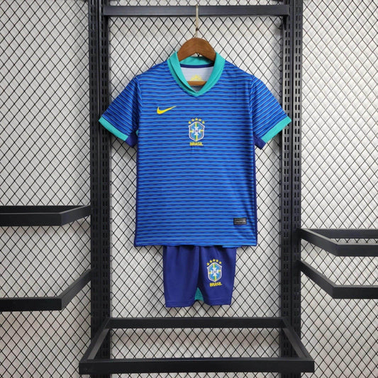 Brazil 24/25 Away Jersey Kids - JerseyLegacy