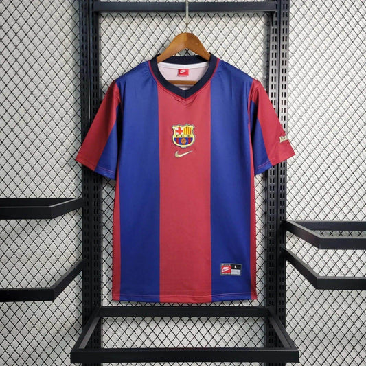 Barcelona 1998-1999 Retro Home Kit - JerseyLegacy